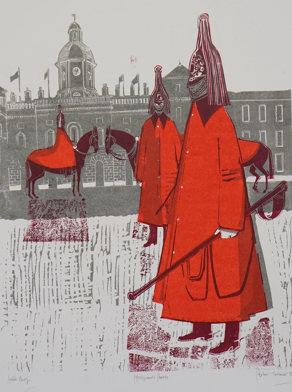 Robert Tavener RE, 1920-2004, 'Horse Guards Parade'